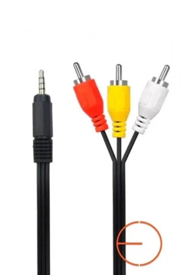 Cable Mini Plug 3.5mm A 3 Rca 1.8m